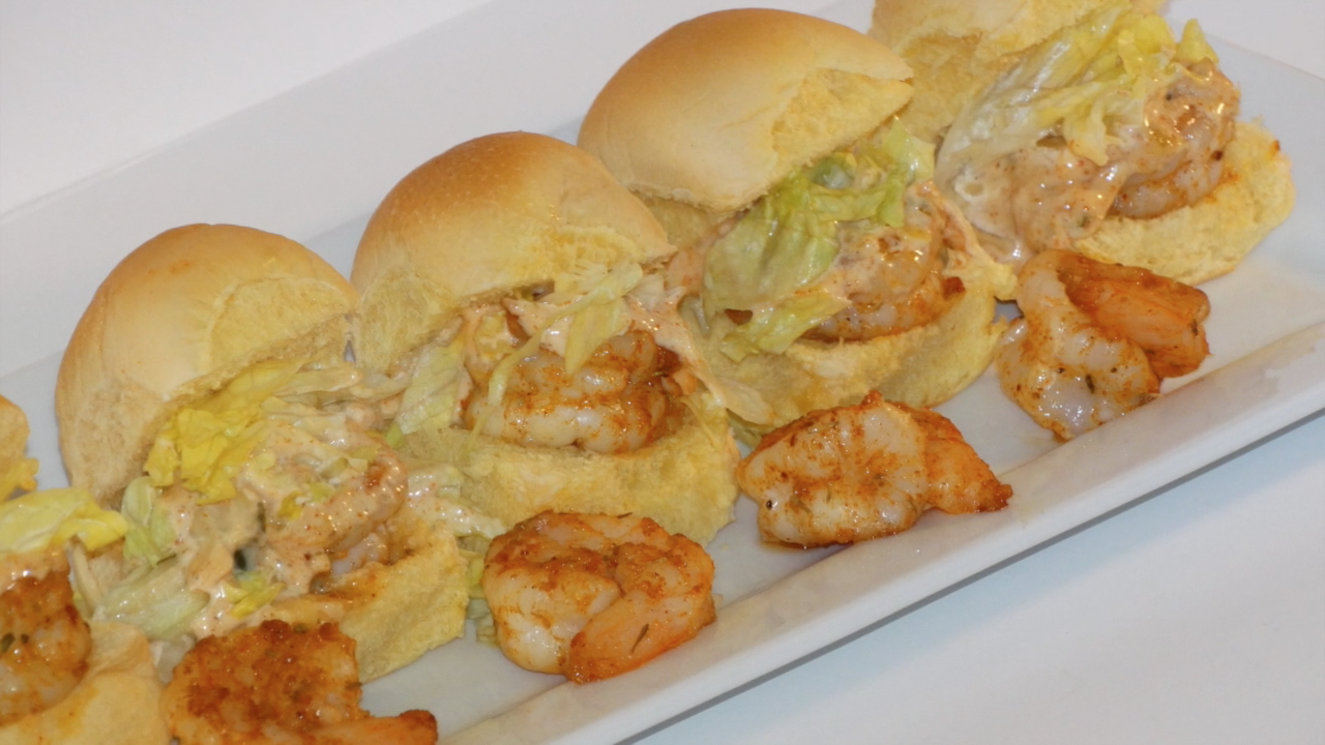 Shrimp Po' Boy Sliders - Cooking With Tammy.Recipes