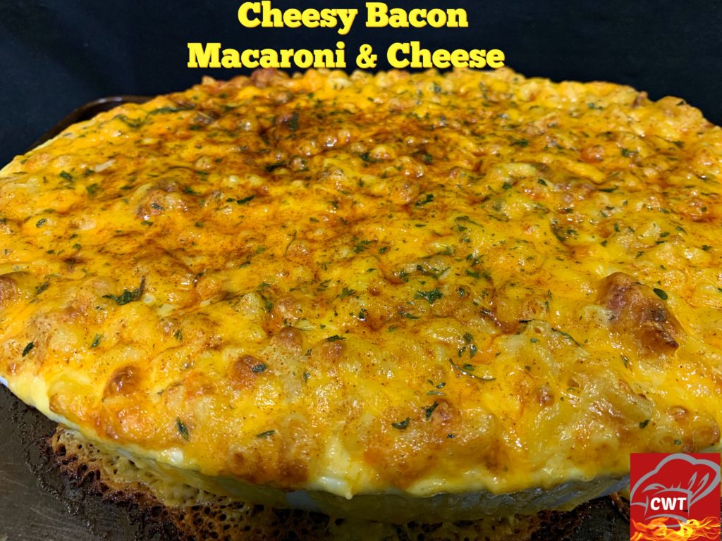 Bacon Macaroni And Cheese Recipe is the absolute best macaroni and cheese recipe ever. This Bacon Macaroni And Cheese has large handfuls of freshly grated cheeses like cheddar, sharp cheddar and mozzarella cheese creating a nice nutty, buttery, contrast. Not to mention, the addition of velveeta cheese for extra smooth creaminess. Oh...and wait did I forget to mention I also added bacon, which provides a delicious smoky flavor to this amazing dish.