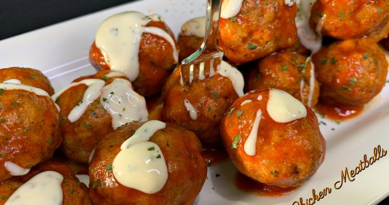 Buffalo Chicken Meatballs