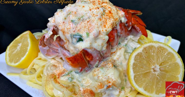 Creamy Garlic Lobster Alfredo
