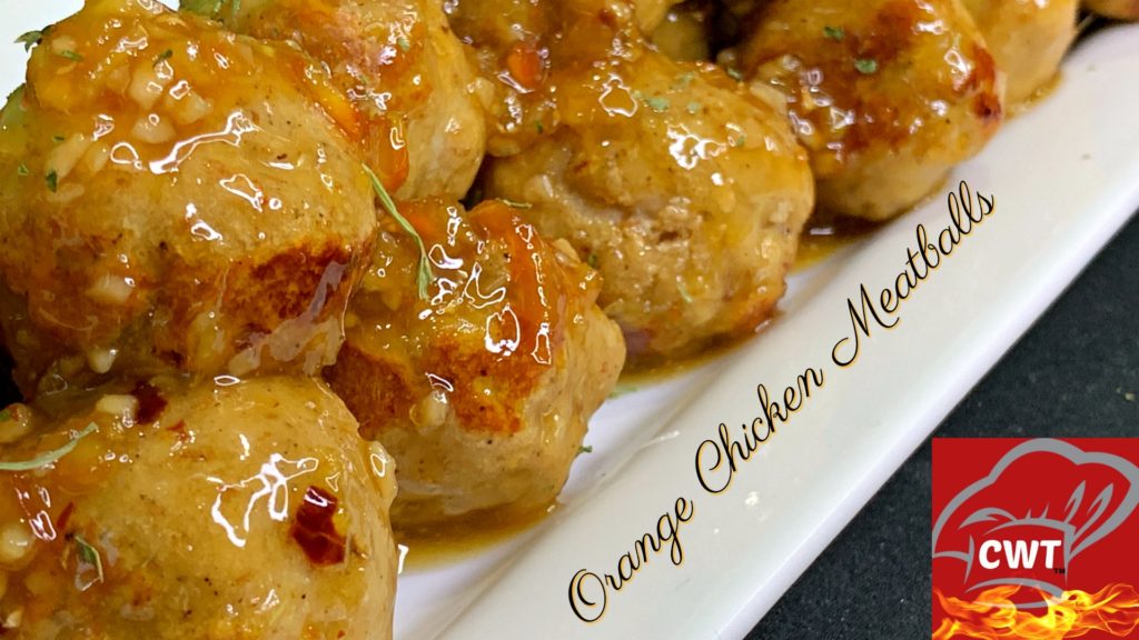 Orange Chicken Meatballs Recipe