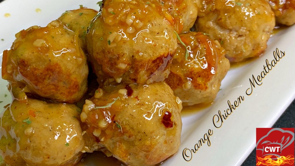 Orange Chicken Meatballs Recipe