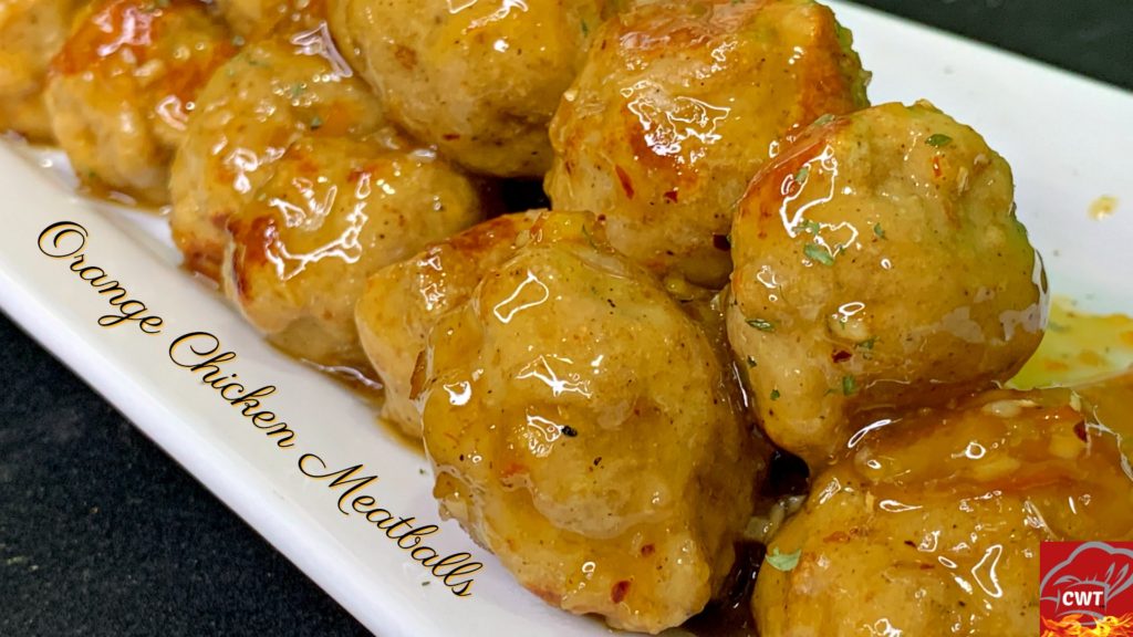Orange Chicken Meatballs Recipe