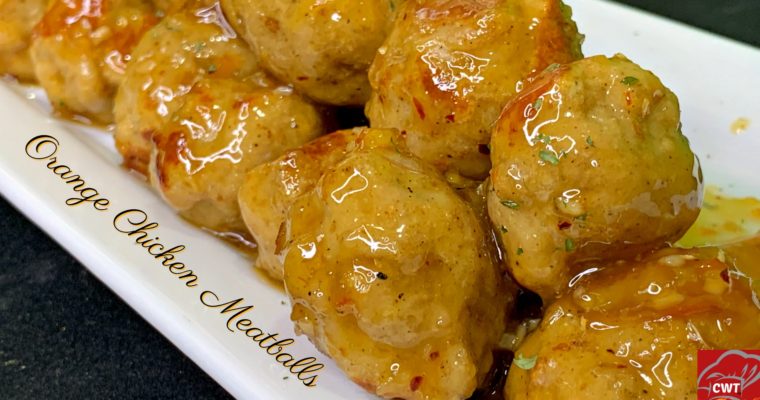 Orange Chicken Meatballs