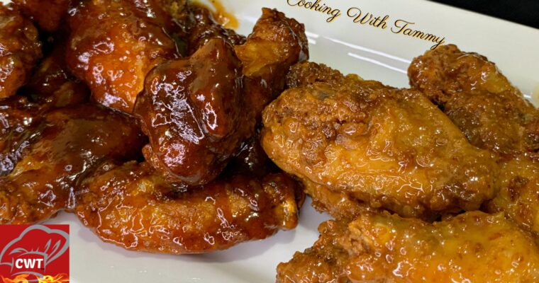 BBQ And Sticky Honey Wings