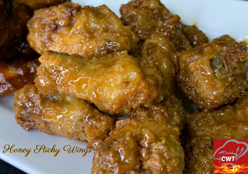 Sticky Honey Wings
