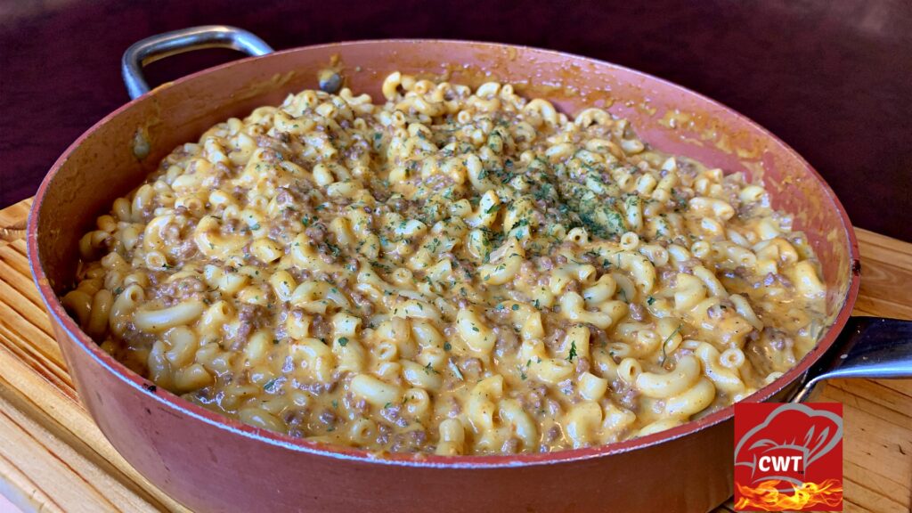 Meaty Macaroni And Cheese
