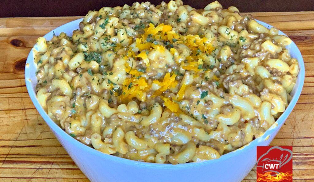 Meaty Macaroni And Cheese