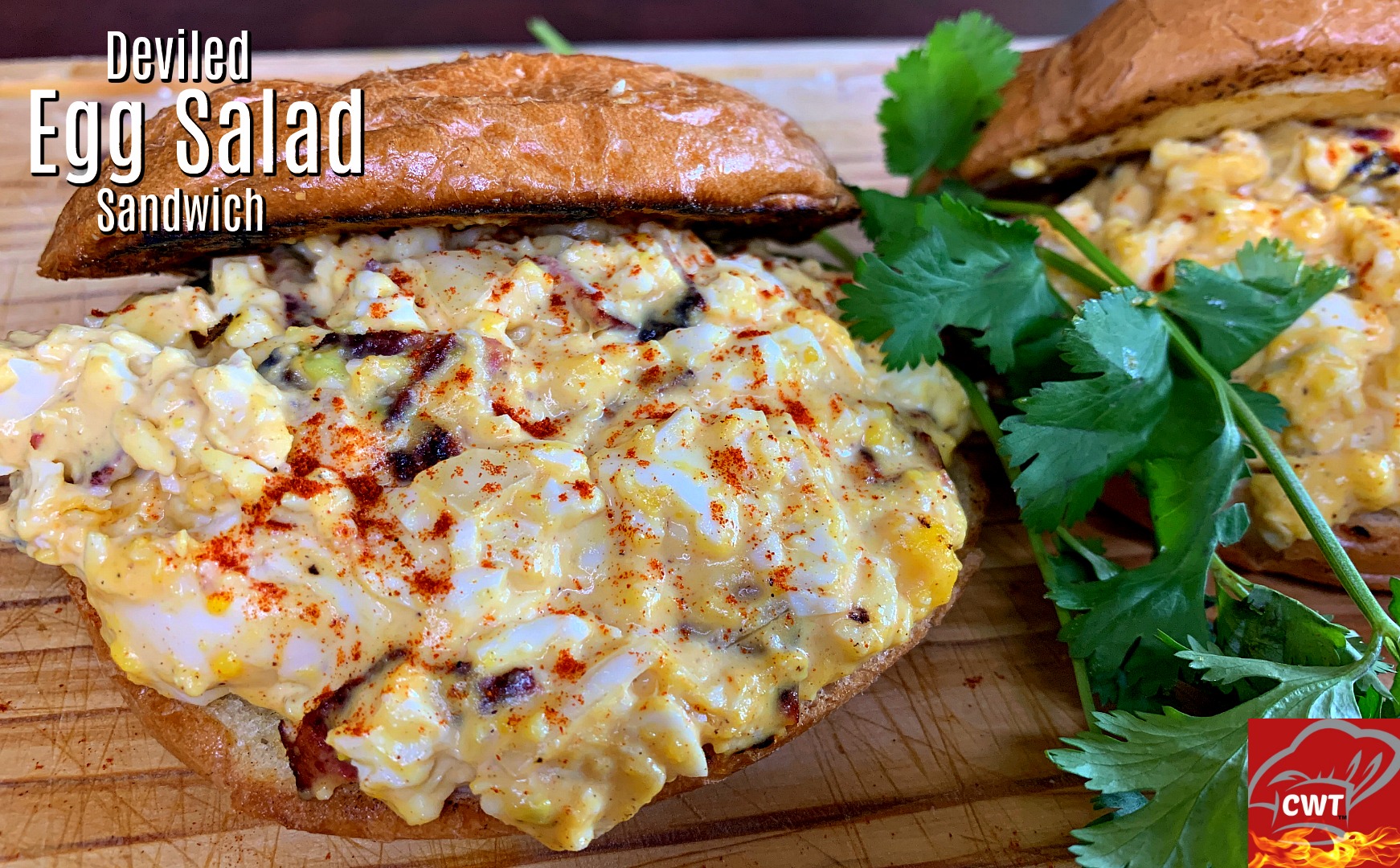 Deviled Egg Salad Sandwich Cooking With Tammy.Recipes