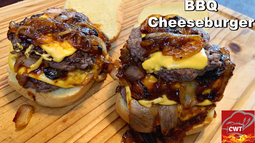 Best BBQ Triple Cheeseburger