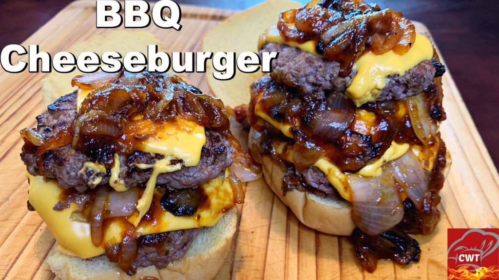 Best BBQ Triple Cheeseburger