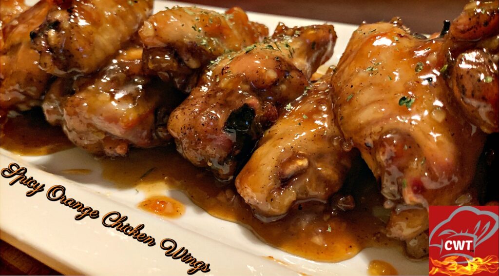 Spicy Orange Chicken Wings
