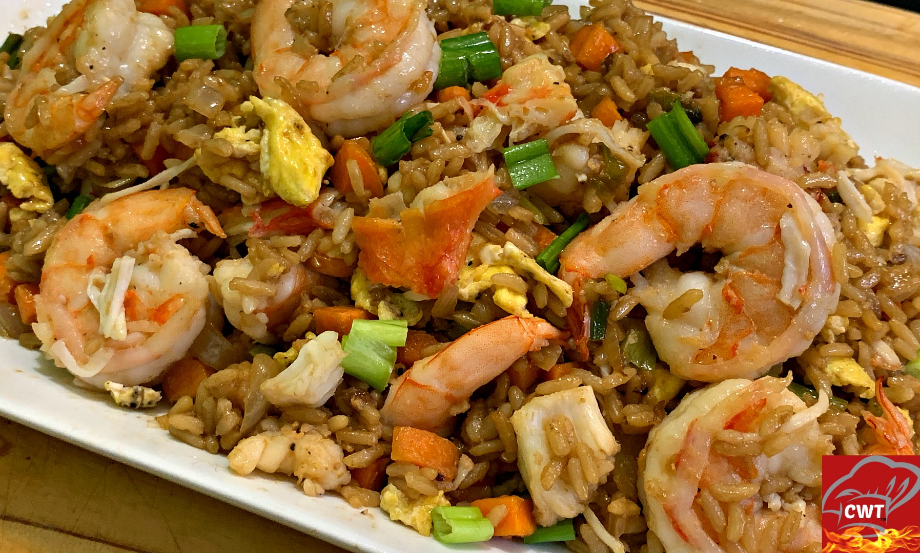 Seafood Fried Rice Recipe - Cooking With Tammy.Recipes