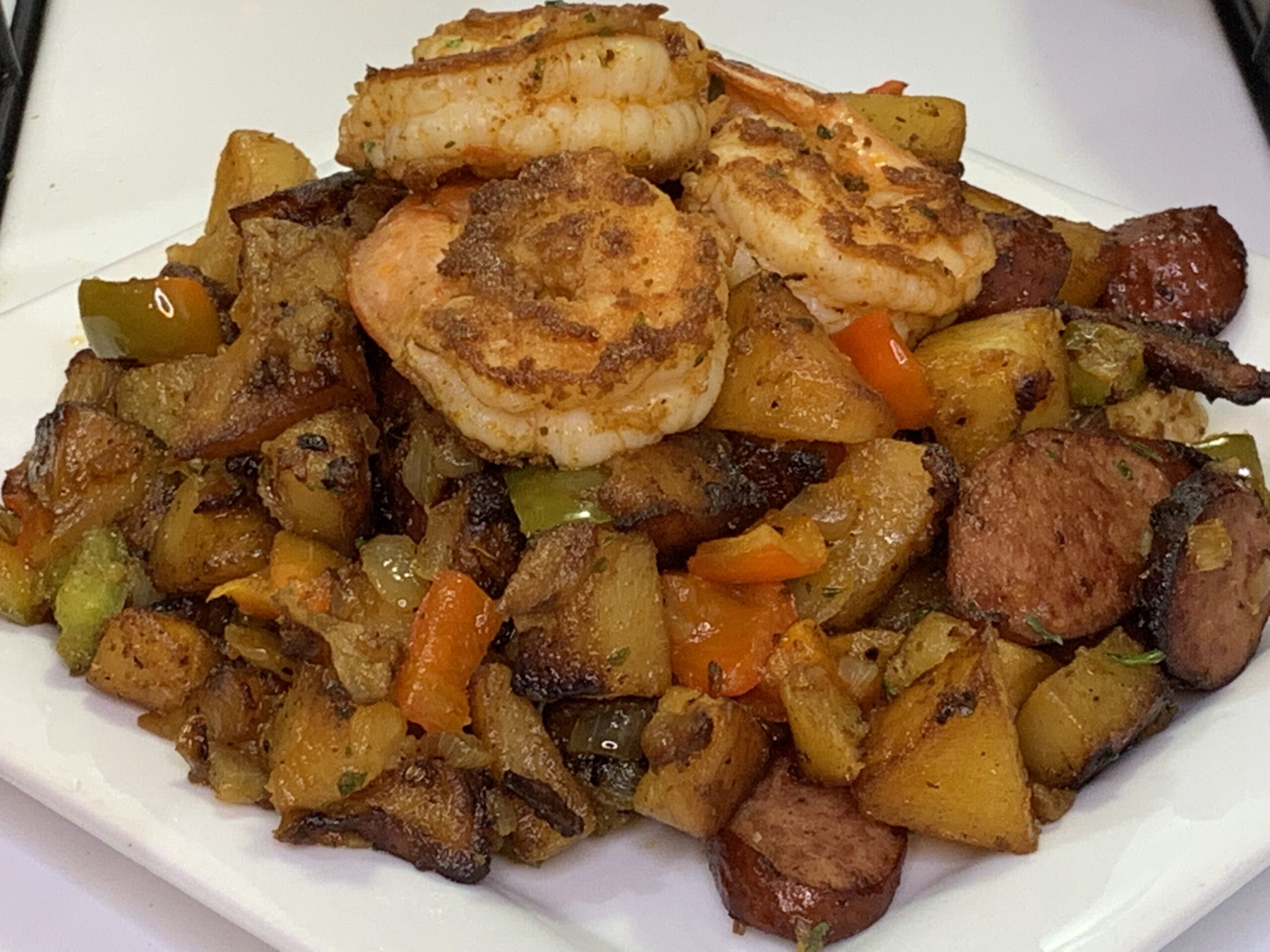 Shrimp Sausage Potato Skillet - Cooking With Tammy .Recipes